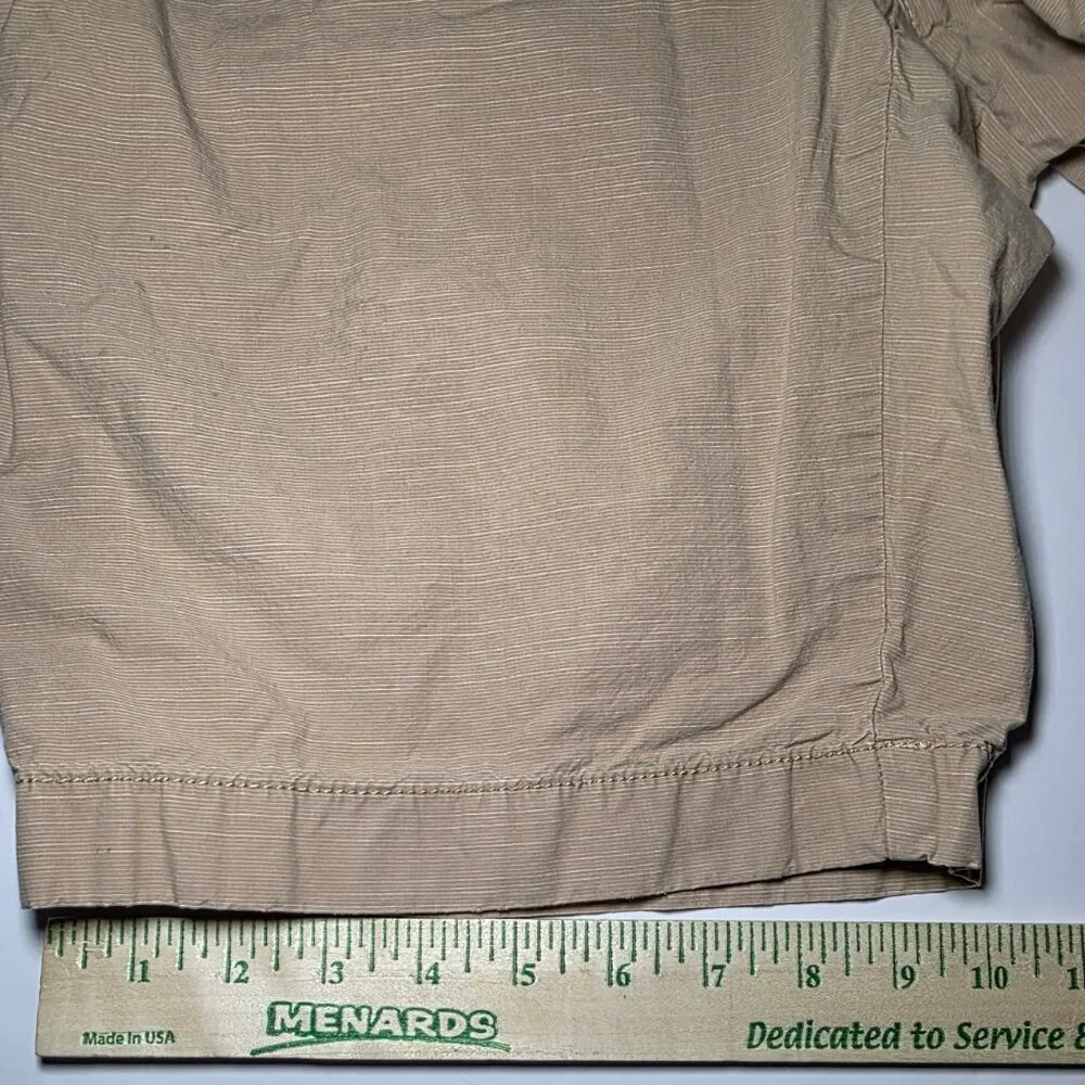 Tommy Hilfiger Mens Beige 4 Pocket Chino Style Shorts Size 34